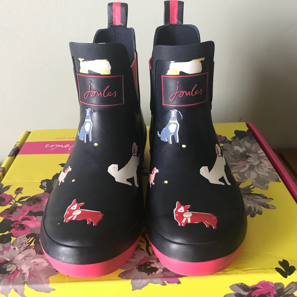 Joules Wellibob little girls size 2 NWT